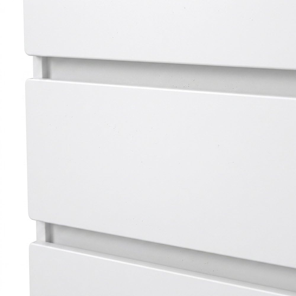 White 3 Drawer Dresser T27139
