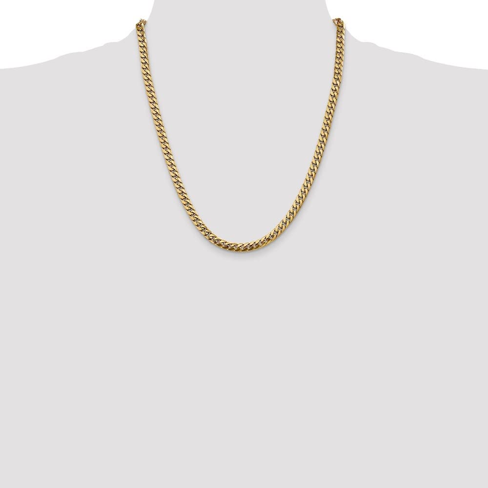 14K Gold 15mm Miami Cuban Link Chain Necklace M410450