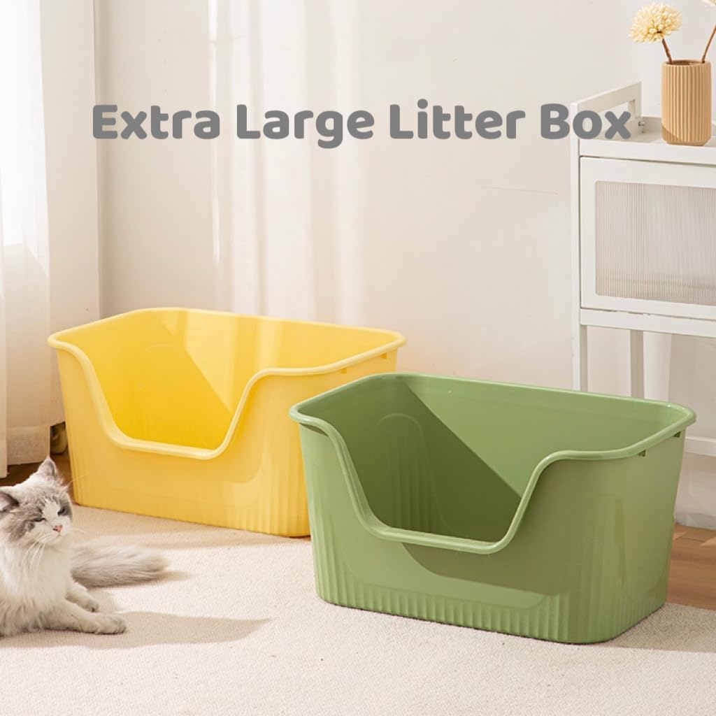 Extra Large High Sides Cat Litter Box I30698