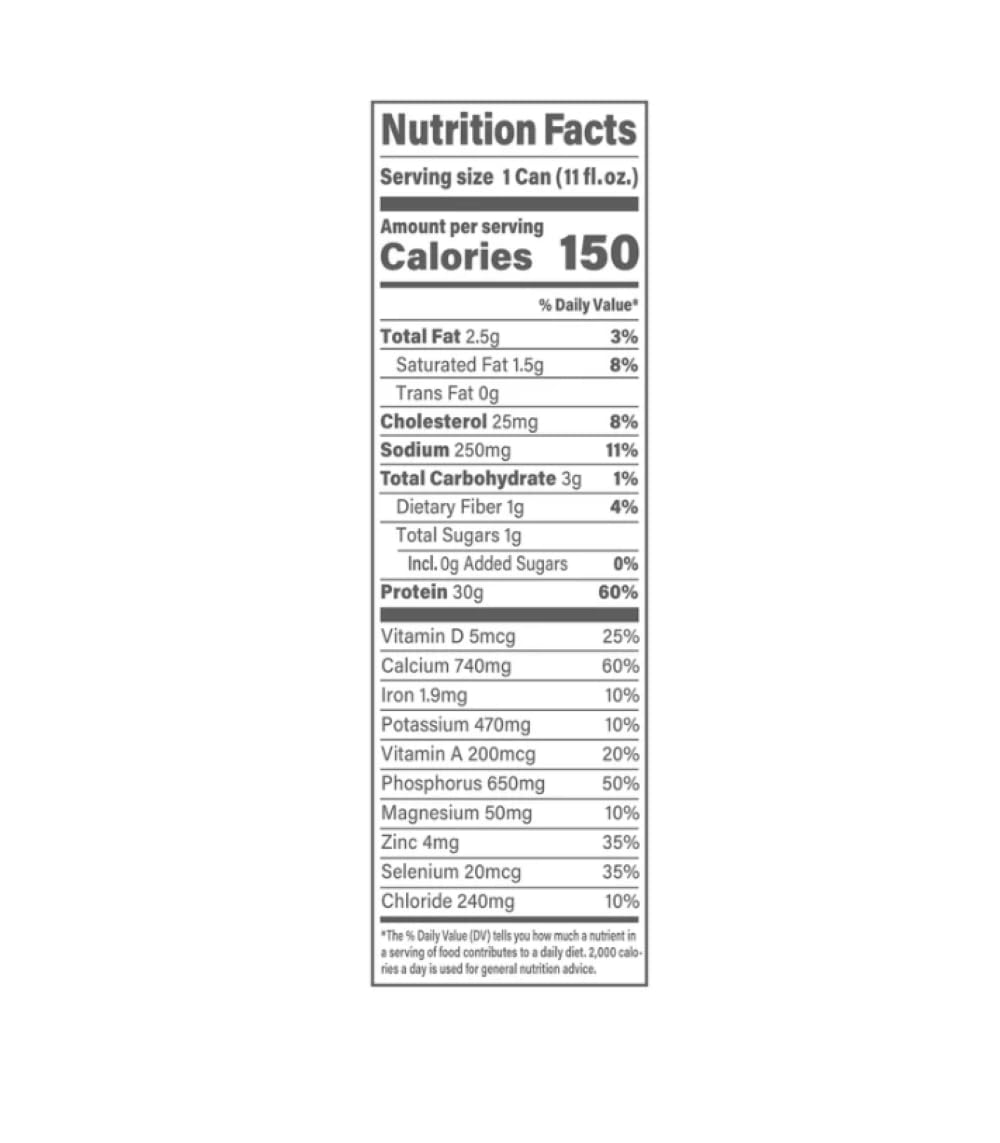 Chocolate Protein Milk Shake 30g Protein 15 Pack M393058