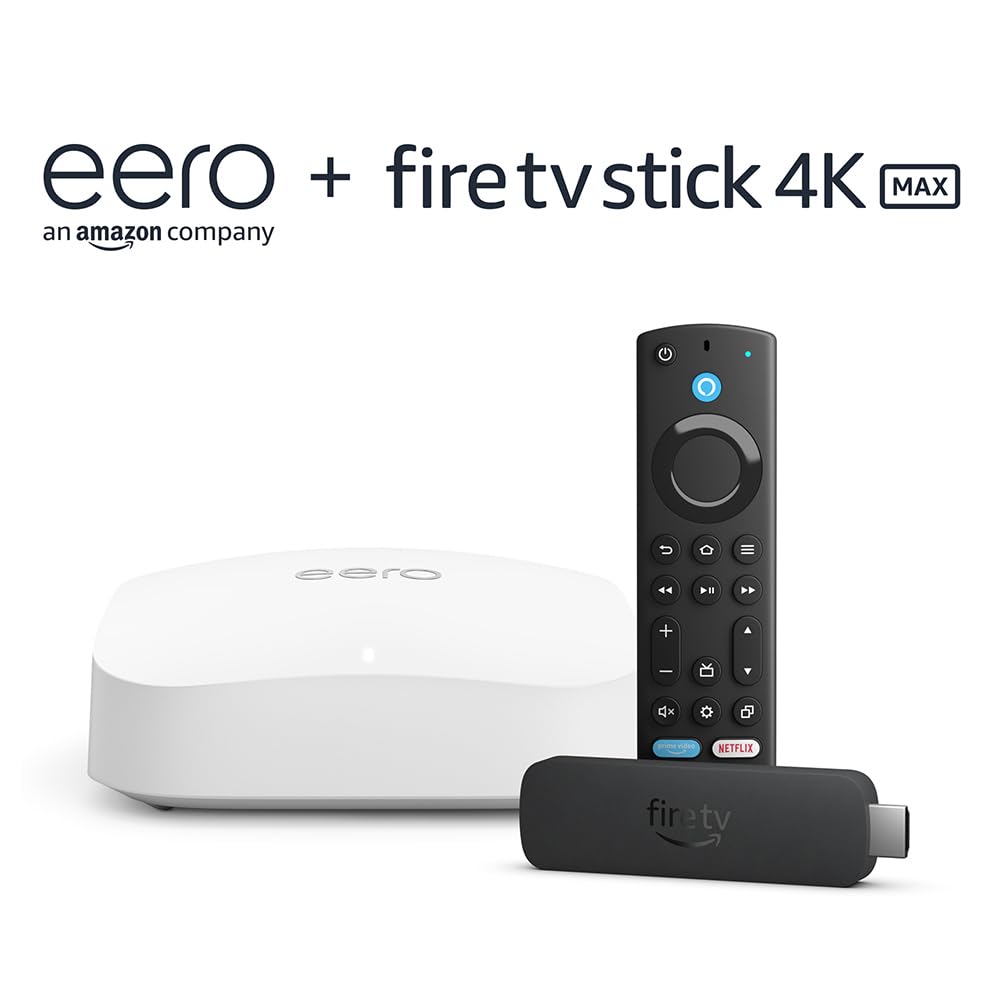 Mesh Wifi Router with 4K Max Streaming Stick N991410