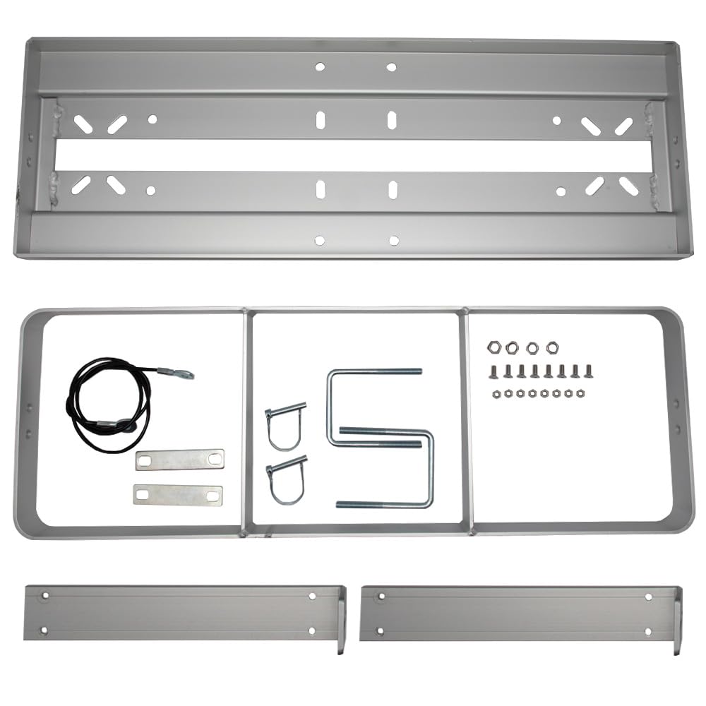 Aluminum Trailer-Mount Fuel Jug Holder for Three 5 Gallon Containers B958