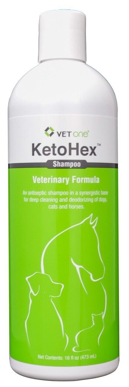 16 oz Anti Bacterial Cat & Dog Flea And Tick Shampoo X78316