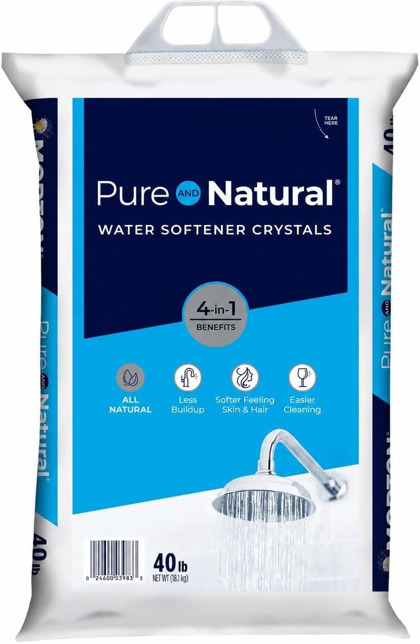 Water Softener Salt Crystals 40 lb D606626