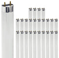 24 Inch T8 Fluorescent Tube Light Bulb 17W 5000K 1230 Lumen G13 Bi-Pin Base Pack of 25 Q6764