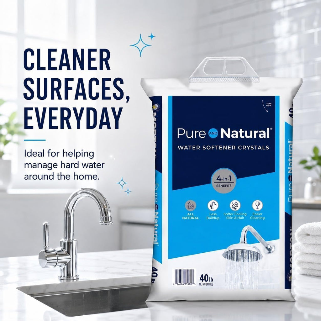 Water Softener Salt Crystals 40 lb D606626