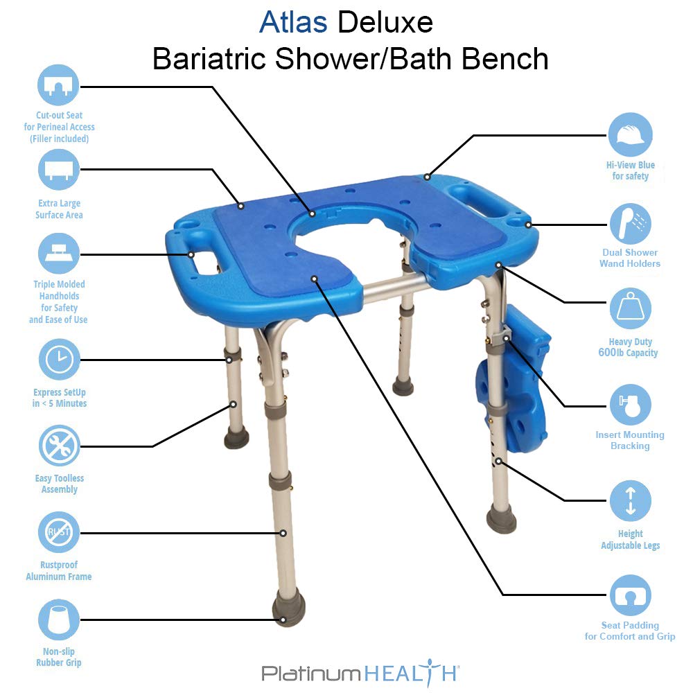 Heavy Duty Bath Bench Z571
