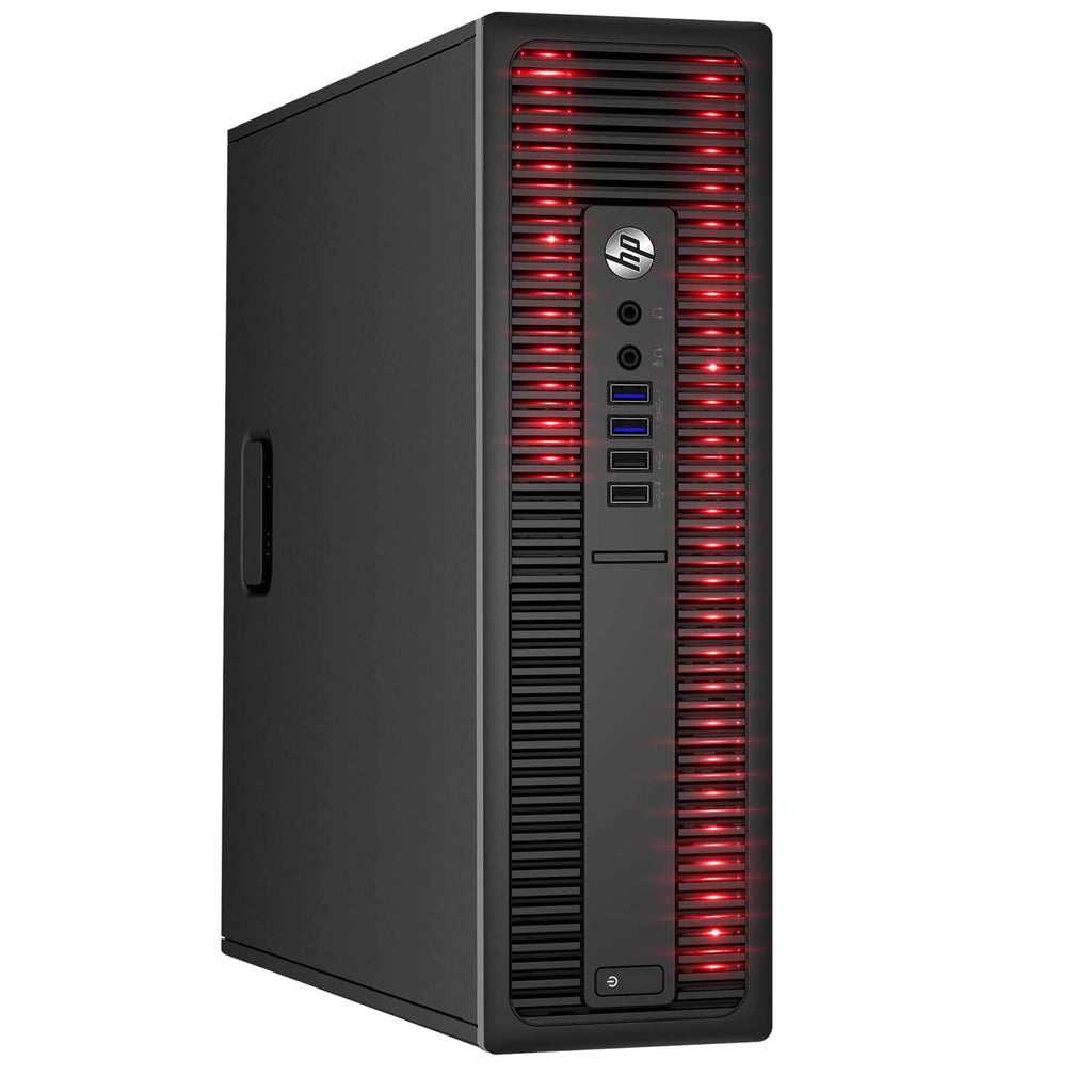 Custom Built RGB Lights PC with 24 Inch Monitor Intel Core i5 16GB RAM 512GB SSD S119