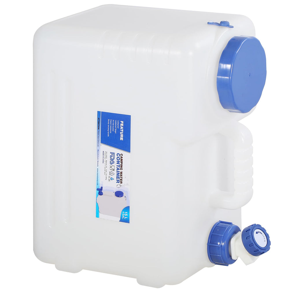 4 Gallon Portable Water Container with Spigot Z509