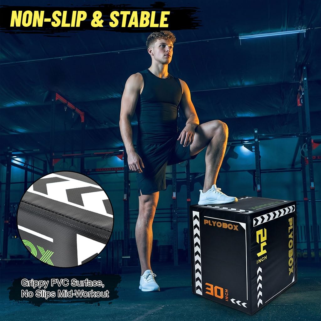 3-in-1 Plyometric Jump Box L7408