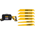 20V MAX XR Compact Reciprocating Saw and 6 Pieces Reciprocating Saw Blades Set V307383