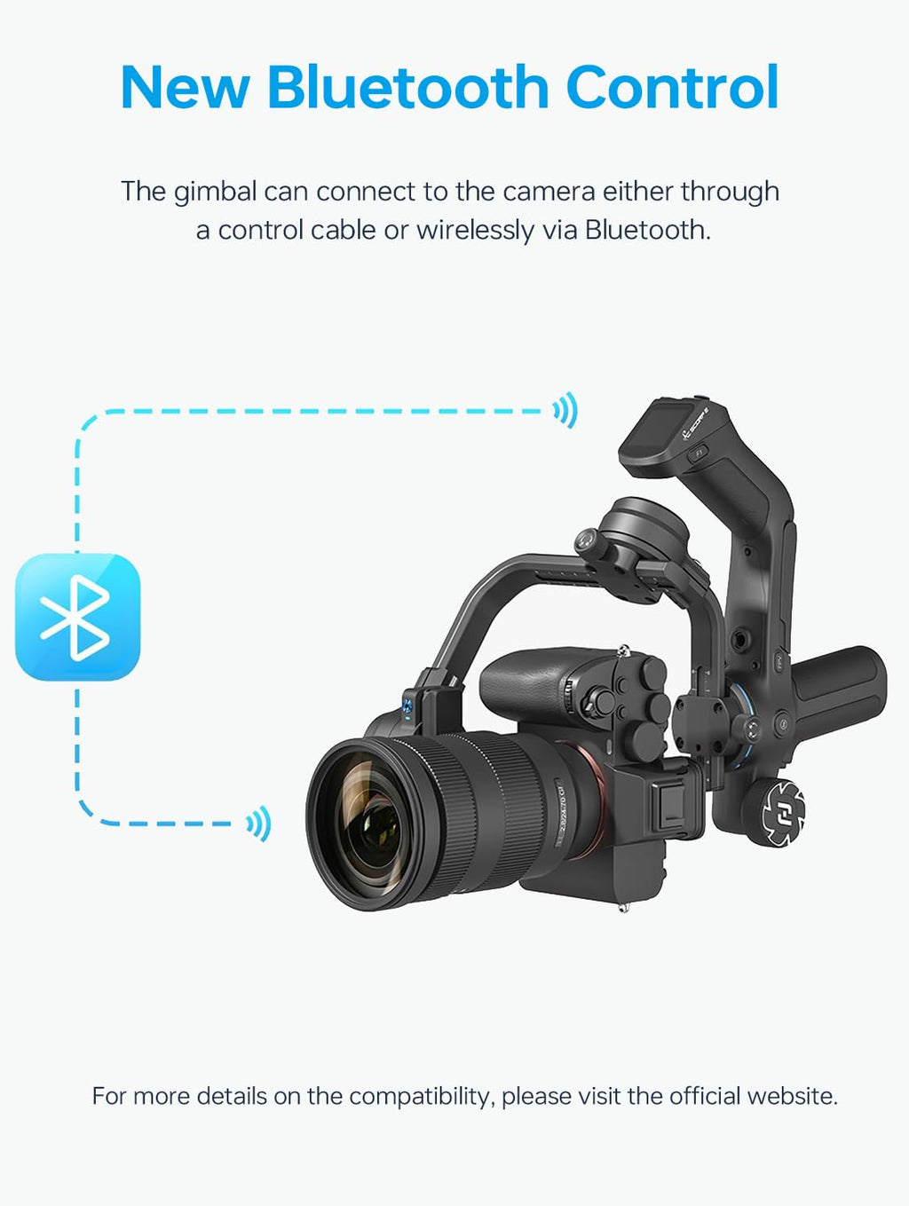 Camera Gimbal Stabilizer with AI Tracking G3617