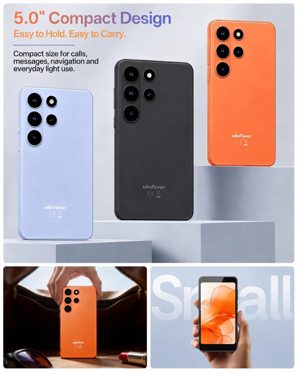 Unlocked 5" Compact 4G Smartphone R754863