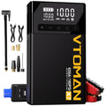 Jump Starter with Air Compressor, 160PSI Tire Inflator G877