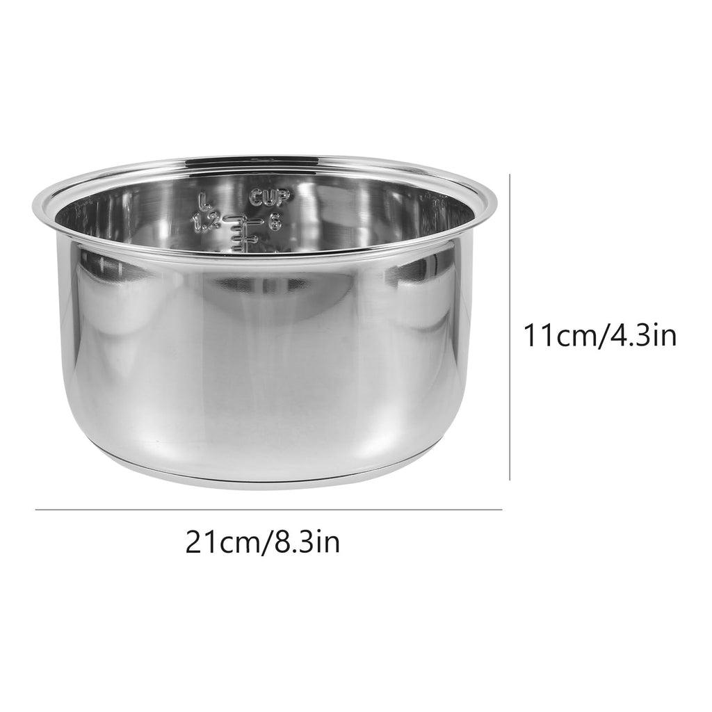 3L Stainless Steel Non Stick Rice Cooker Inner Pot O99063