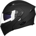 Bluetooth Modular Flip up Full Face Motorcycle Helmet I9476