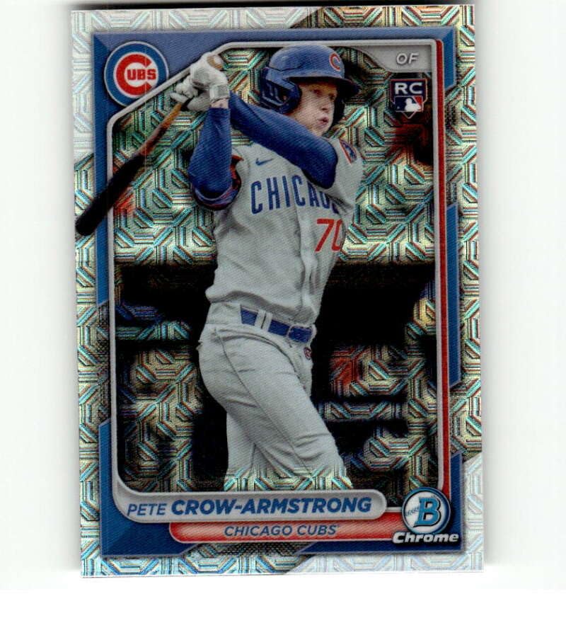 2024 Bowman Chrome Mega Box Mojo Refractor Baseball Trading Card Y34036