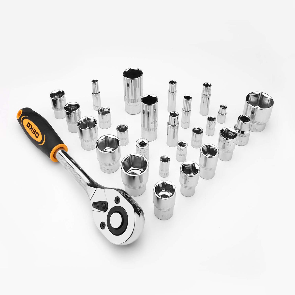 258 Piece Rolling Tool Box Socket Wrench Hand Tool Set S388542
