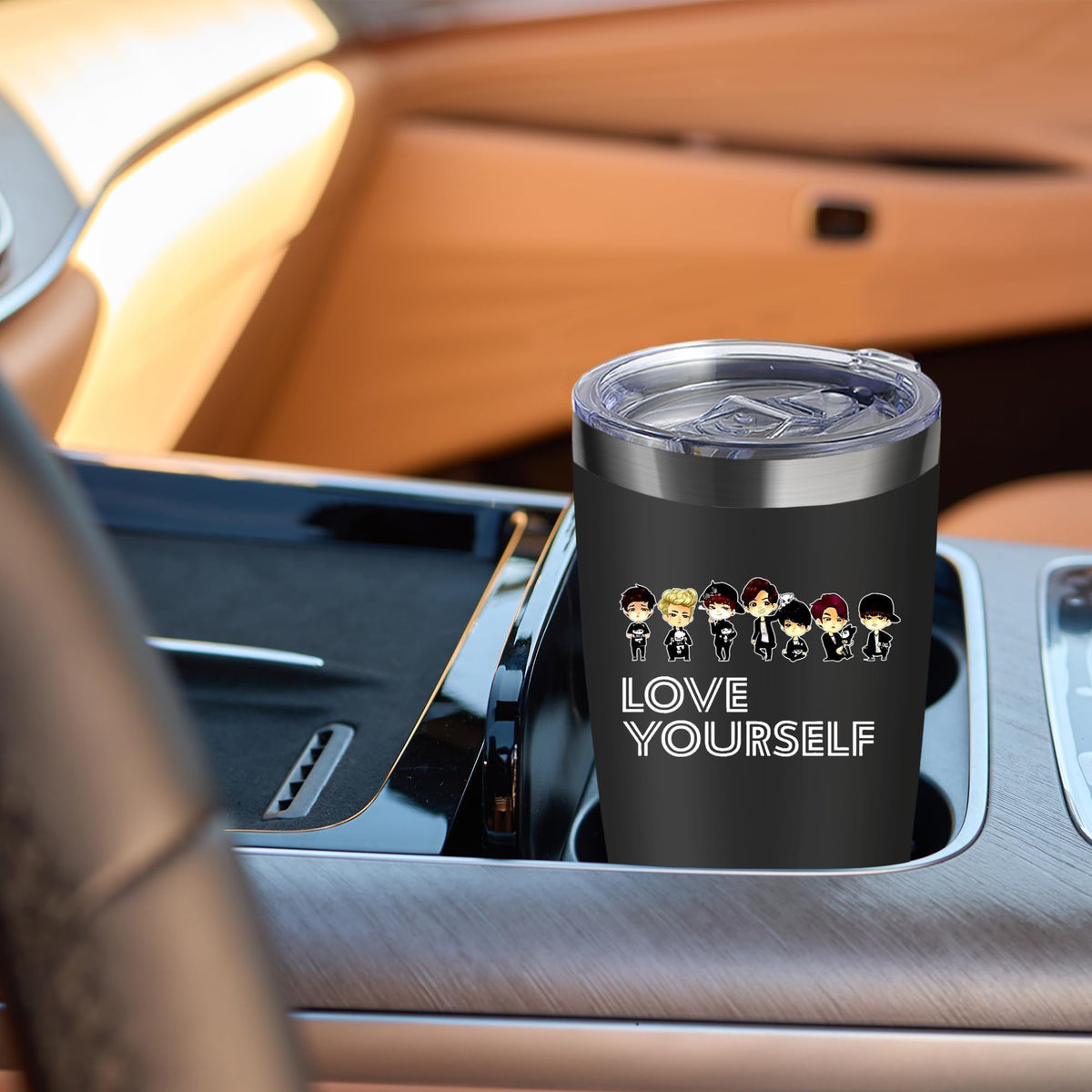 20oz Insulated Stainless Steel Tumbler with Lid I1258