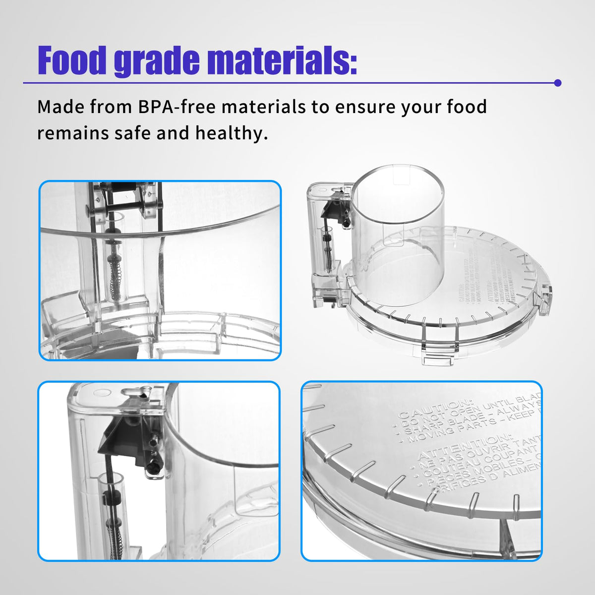 Food Processor Work Bowl Lid V281991