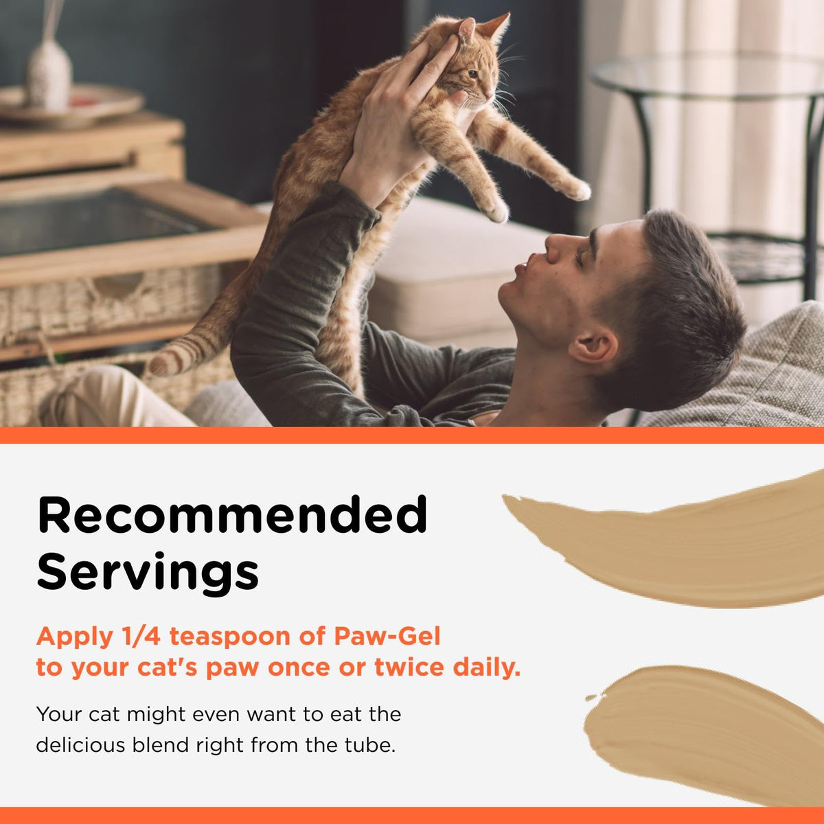Salmon Flavor Hairball Gel for Cats E972