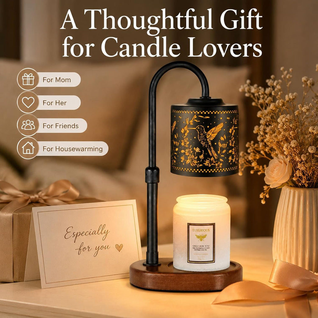 Dimmable Candle Warmer Lamp with Timer F321556