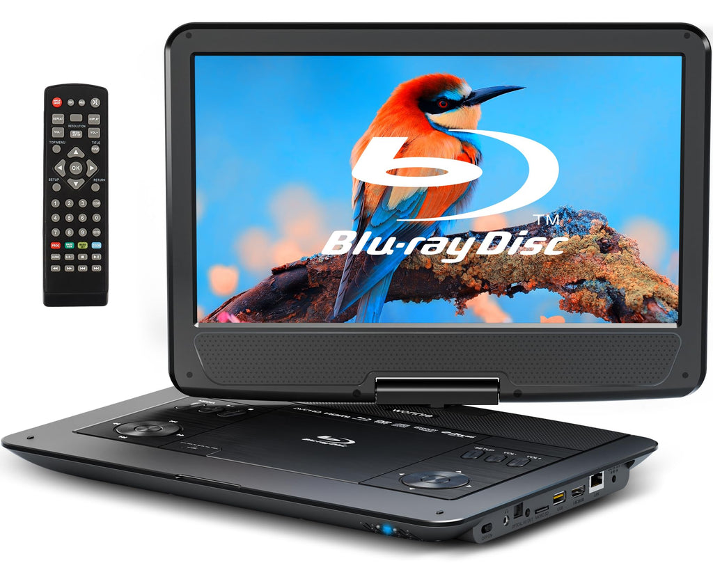 16.9" Portable Blu Ray Player with 14.1" 1080P Swivel Screen M1640