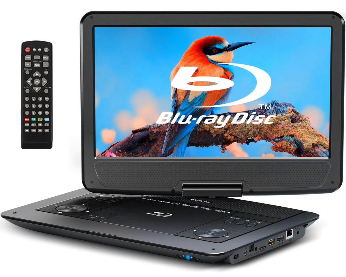 16.9" Portable Blu Ray Player with 14.1" 1080P Swivel Screen M1640