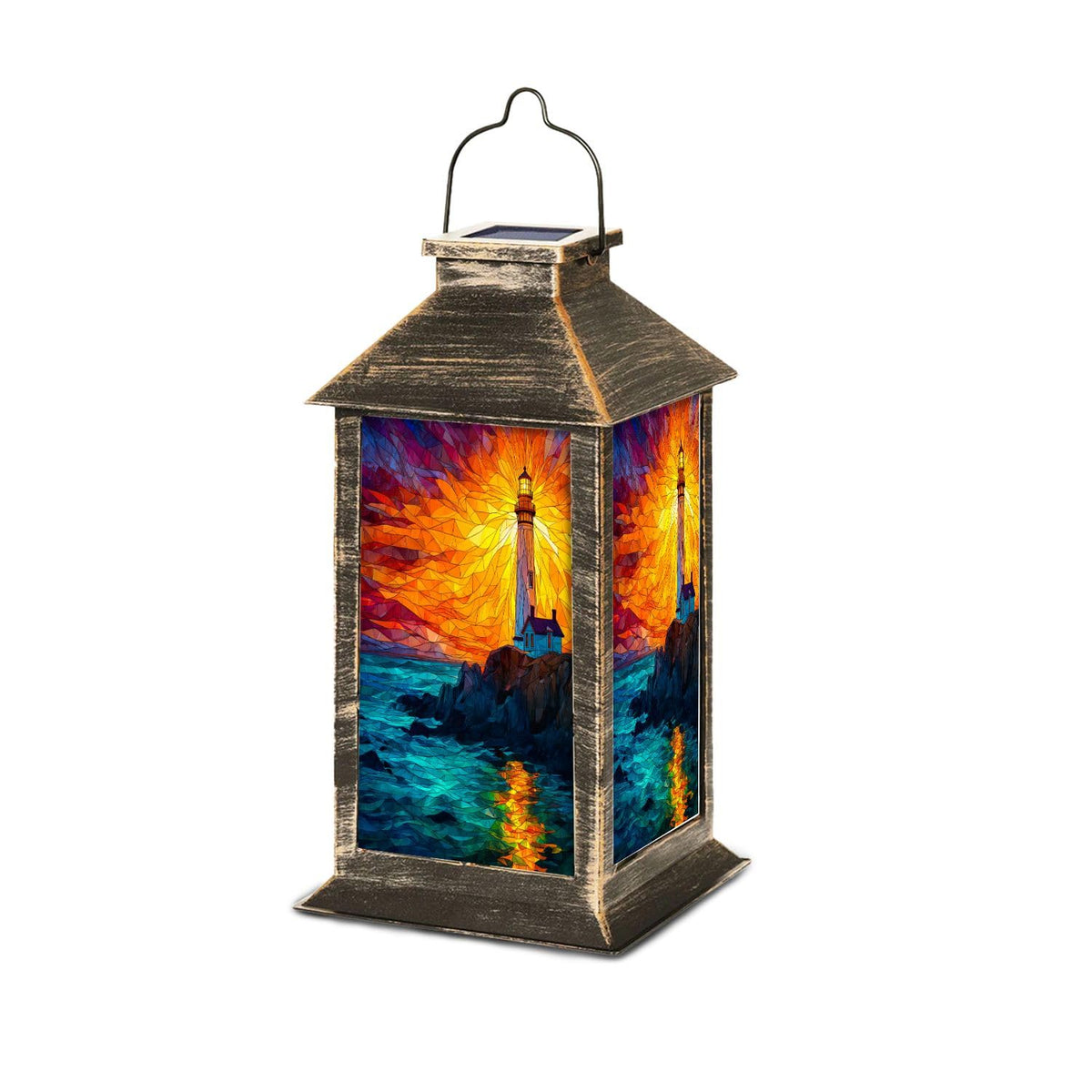 Solar Powered Waterproof Hanging Lantern G438363