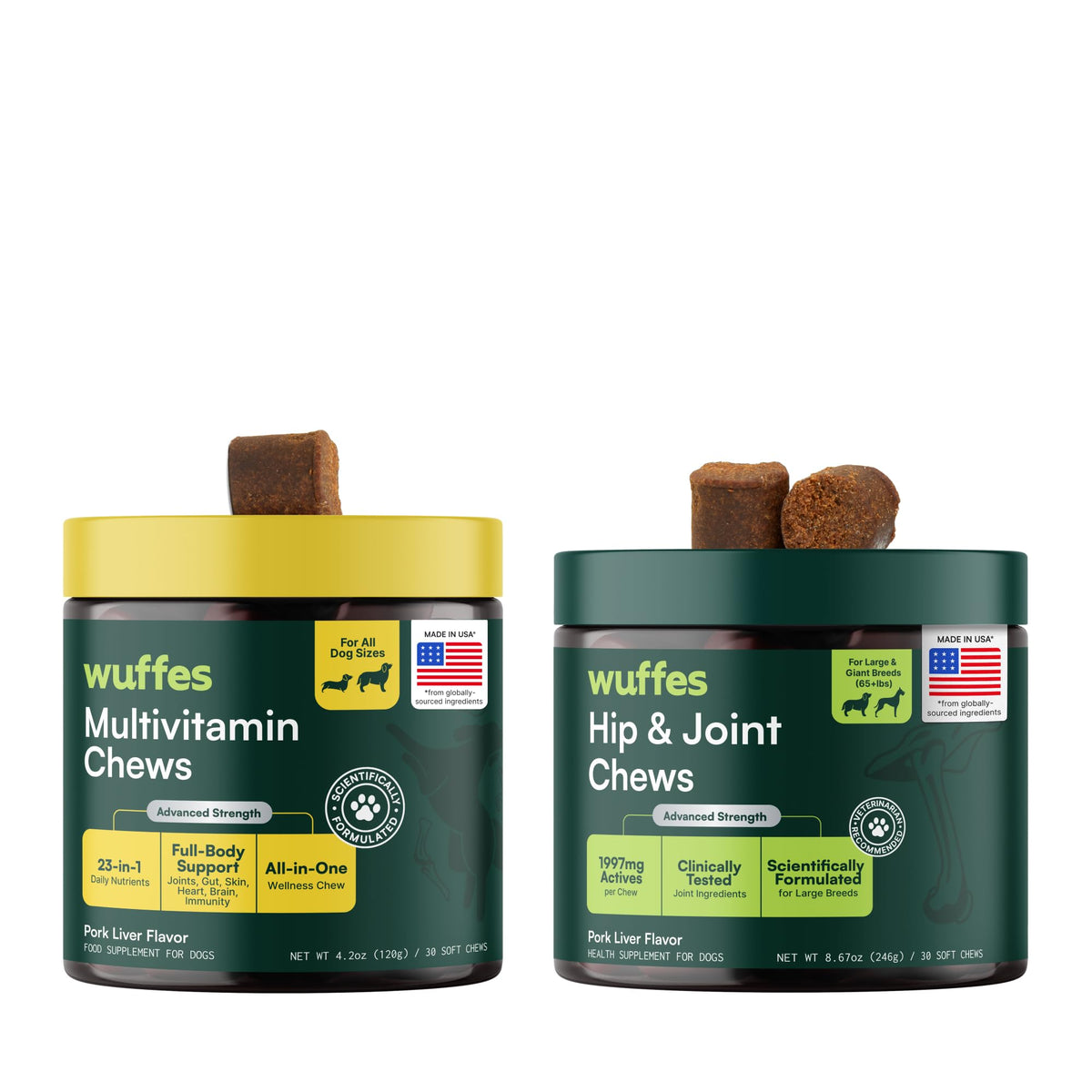 Hip and Joint Supplement and Multivitamin Bundle W64286