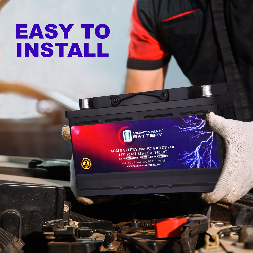 12V 80AH 850 CCA Replacement Battery S5918