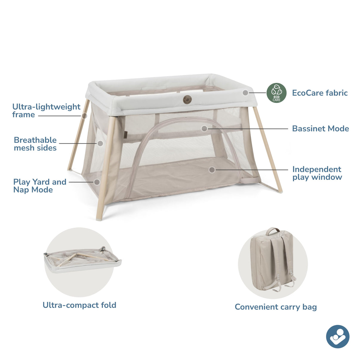 Portable Foldable Playard with Carry Bag O94129