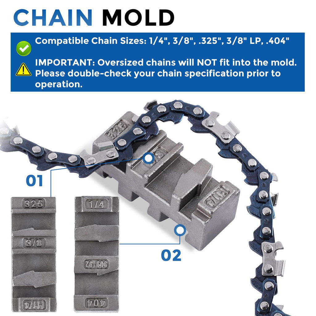 Chainsaw Chain Breaker and Spinner 2-in-1 Repair Tool Q83092