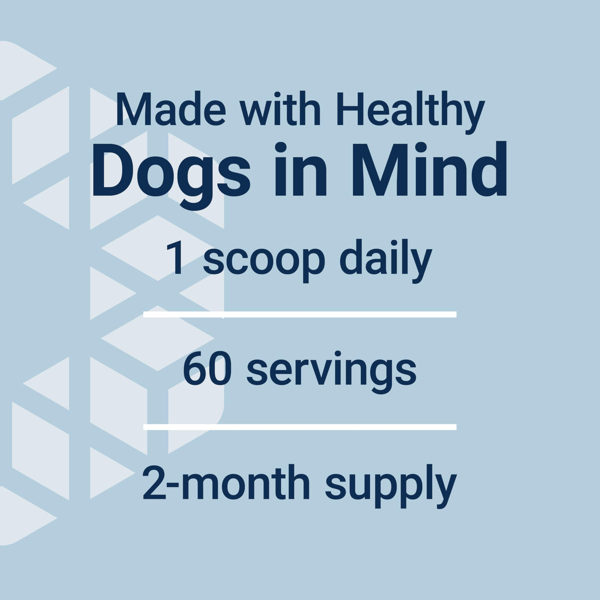 Dog Vitamins and Supplements 60 Servings H235169