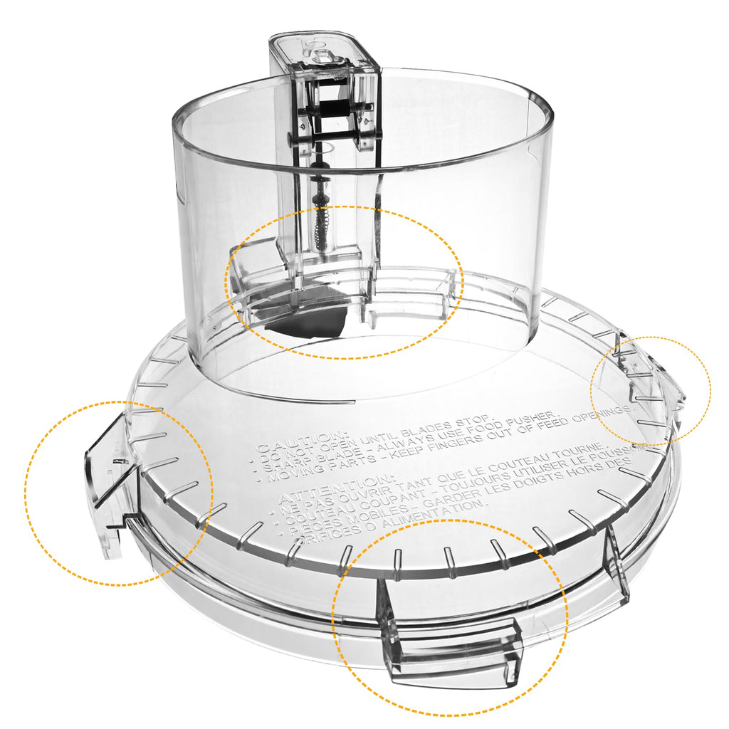 Food Processor Work Bowl Lid V281991