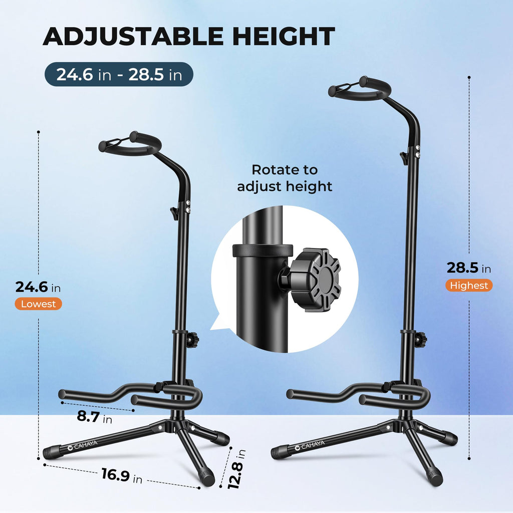 Adjustable Folding Metal Guitar Stand C966639