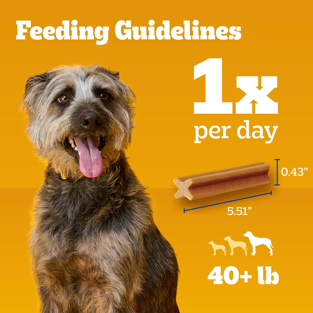 Large Breed Dental Dog Treats, 51 Count L927