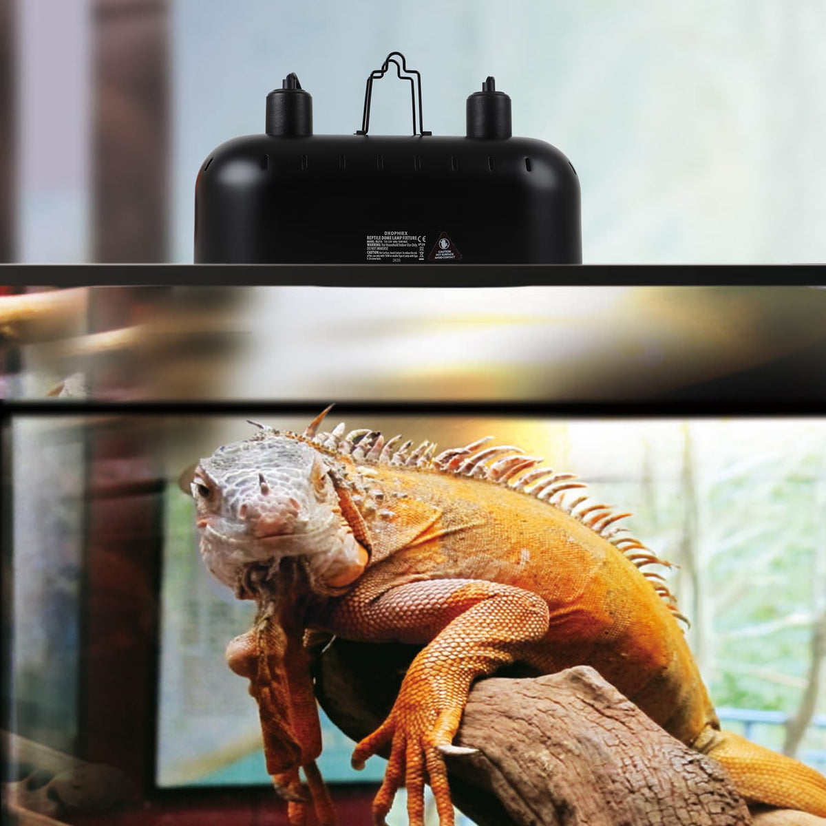 15inch Dual Reptile Light Fixture X82279