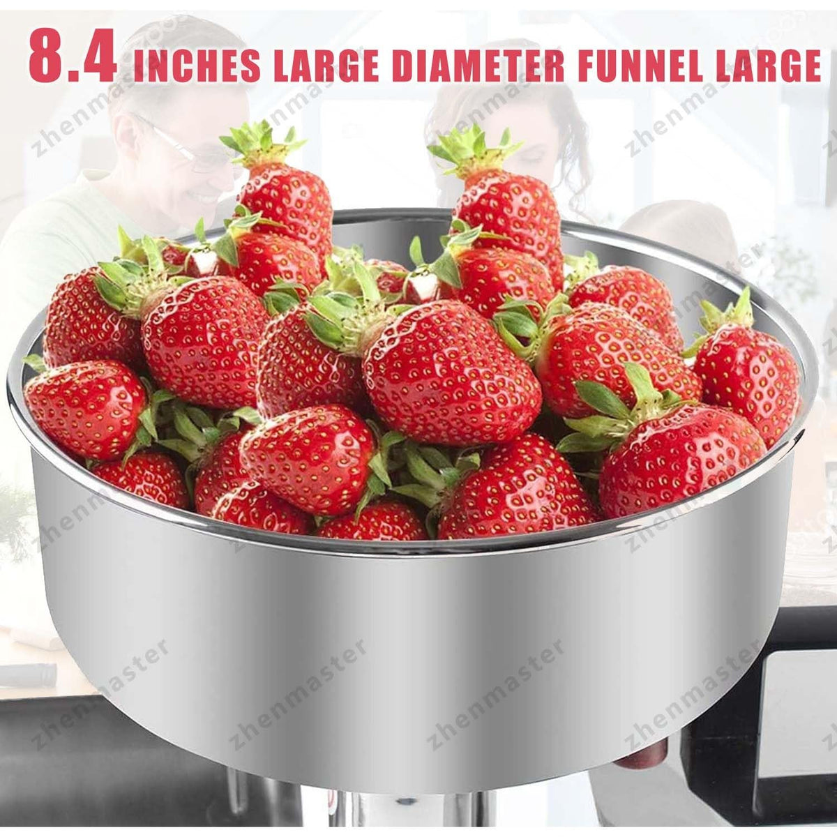 450W Electric Tomato Strainer with Seed Separator M87382