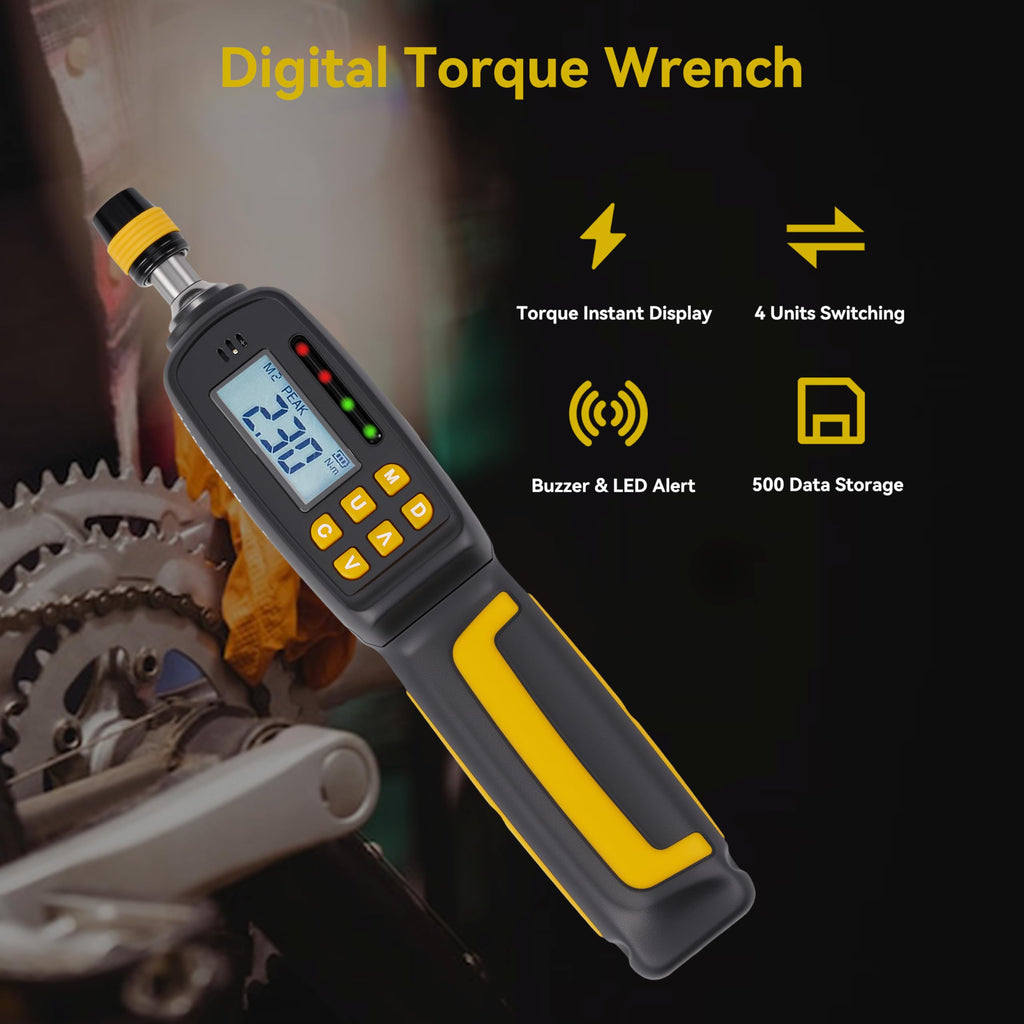 Digital Torque Screwdriver Set, 1/4" Drive, 38-Piece J17764