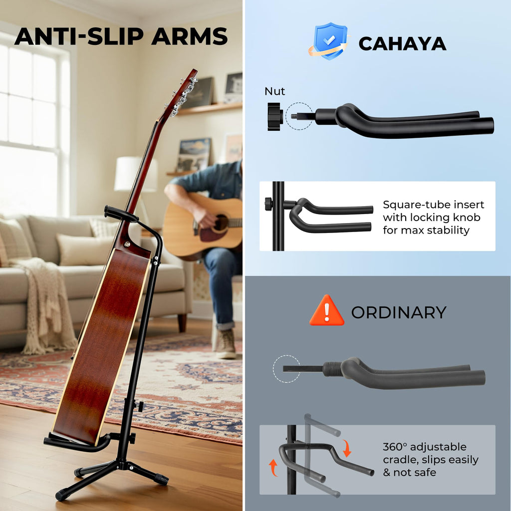 Adjustable Folding Metal Guitar Stand C966639