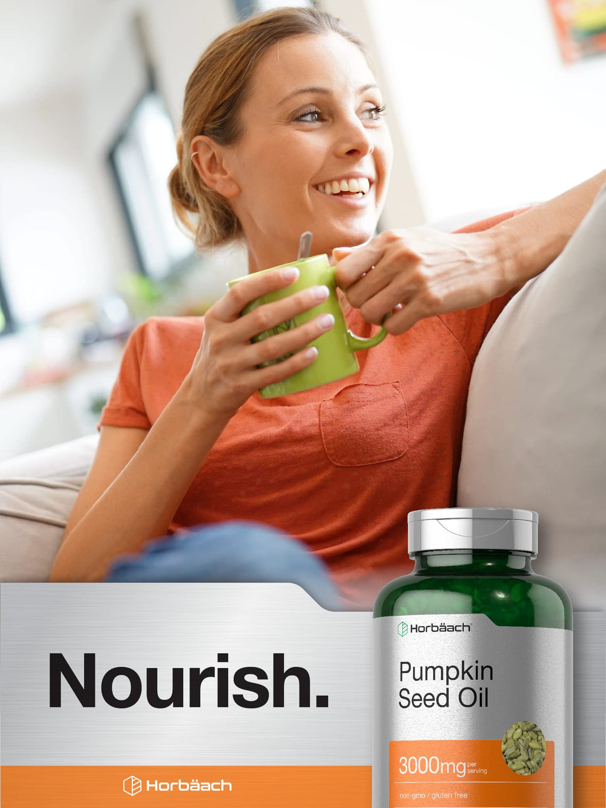 Pumpkin Seed Oil 3000mg 120 Softgel Capsules A247320