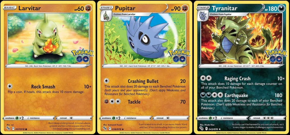 Pokemon Go Foil Evolution Card Lot U4123