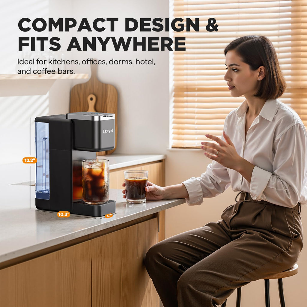 Single Serve Coffee Maker with 3 Brew Styles H643