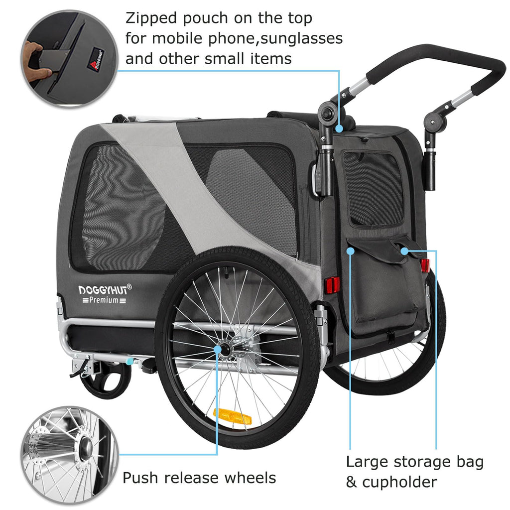 X Large Pet Bike Trailer & Stroller R6444