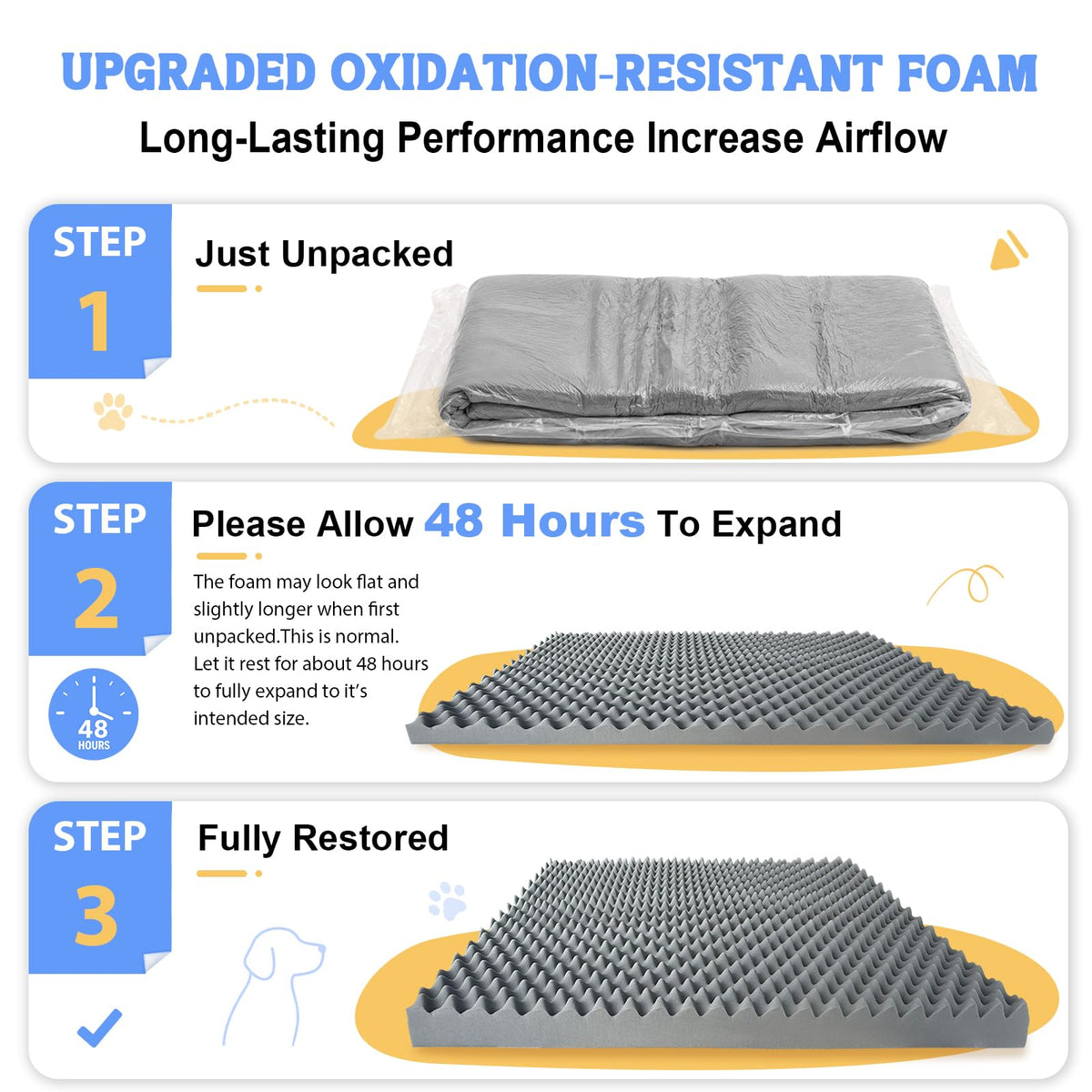 Waterproof Orthopedic Dog Bed X5077