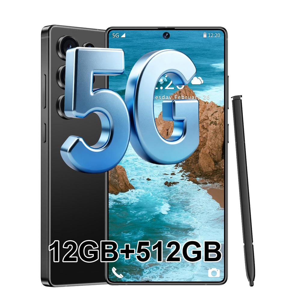5G Unlocked Smartphone 12GB+512GB 6.99" 7000mAh Black M79921