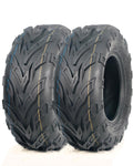 Set of 2 19x7-8 Tubeless ATV Tires M4139