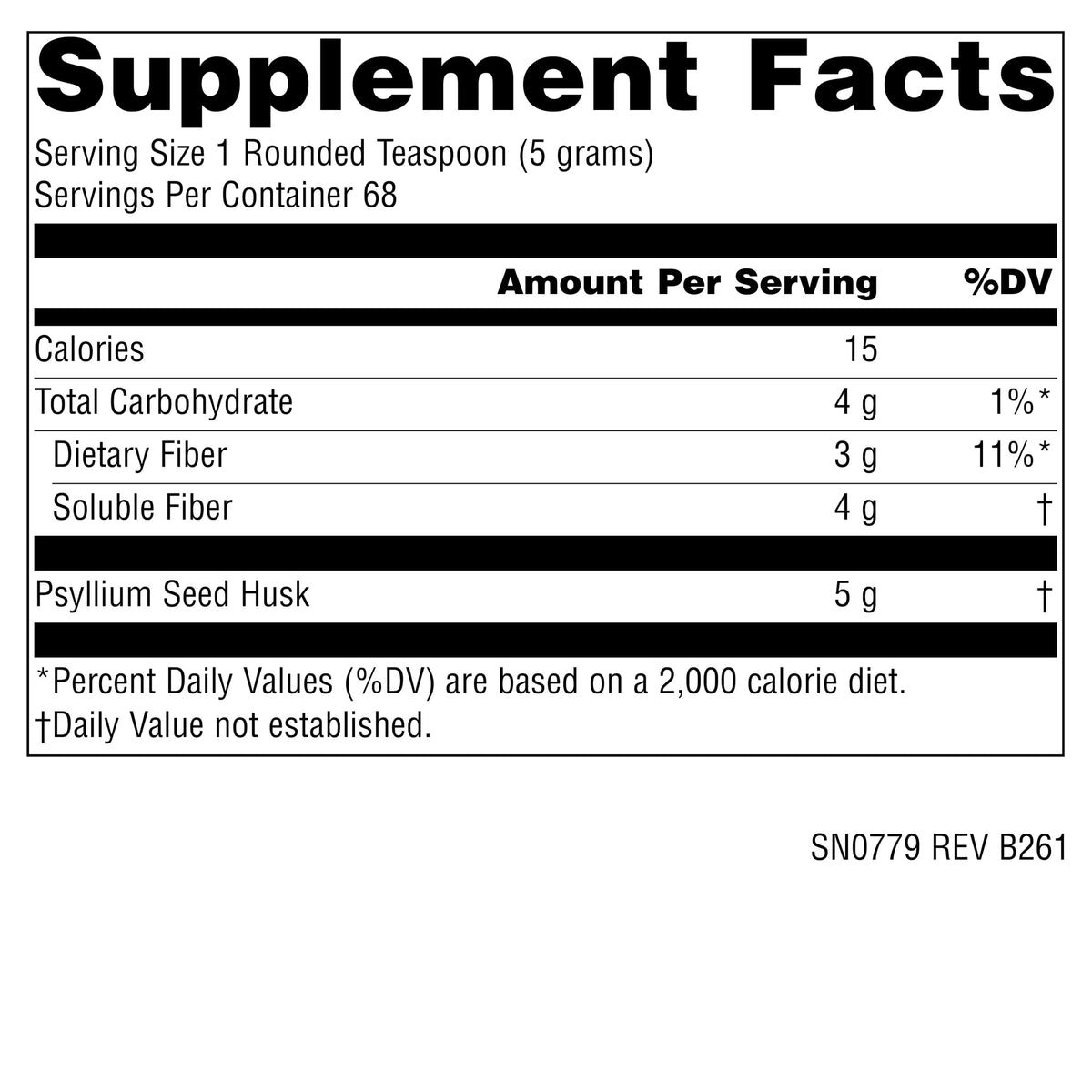 Psyllium Husk Powder, 12 oz P438071
