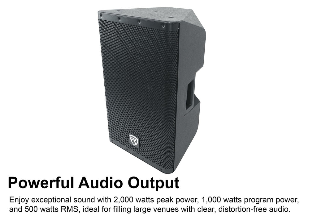 12" Powered PA Speaker Pair F27274